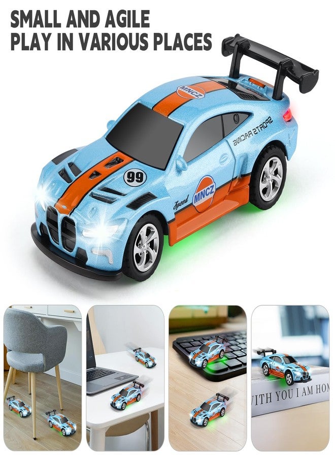 SASBSC Mini RC Toy Cars for Boys Kids Adults, 2.4GHz APP Remote Control Car with Lights and 3 Speed Modes, 1/64 Race Toy Car Rechargeable for Boys Ages 5-7 8-12,Birthday Gifts for Kids - Image 5